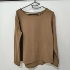 アルマデザイン　Alma Design　長袖 カットソー トップス ブラウンのサムネイル