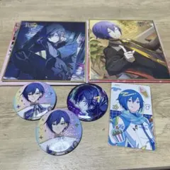 プロセカ 感謝祭 5周年 缶バッジ グリ缶 46C ミニ色紙 51C KAITO