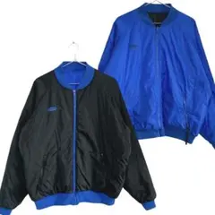 【colombia】　90s リバーシブル　ナイロン　中綿　ジャケット　MA-1