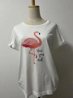 kate spade フラミンゴプリント 半袖Tシャツ Sのサムネイル