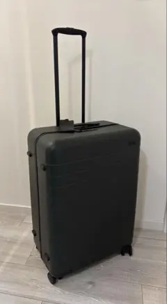 無印良品☆ストッパー機能 ハードキャリーケース グレー 75L - メルカリ
