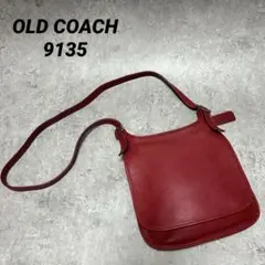 美品✨コーチ オールドコーチ ショルダーバッグ 斜め掛け 9135 レザー 赤 楽天市場】コーチ ショルダーバッグ 9135 ブラック レザー 中古