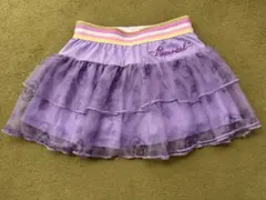 美品　Disney Rapunzel（ラプンツェル）チュールスカート パープル