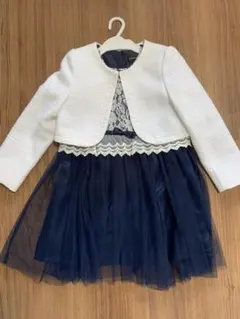 美品‼︎ヒロミチナカノ　フォーマルドレス 女の子 120 ボレロ　ワンピース