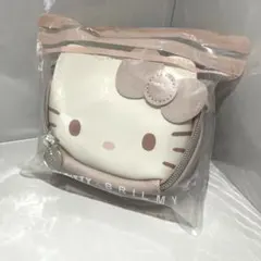 HELLO KITTY × BRILMY ミニコスメポーチ　パールホワイト