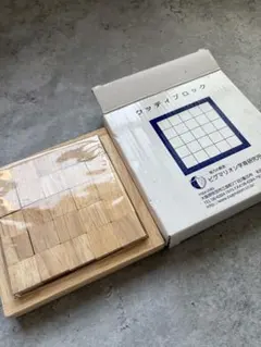ウッディブロック 木製 5×5 ピグマリオン学育研究所
