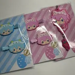 ころんくん　さとみくん　ラバスト　前髪クリップ