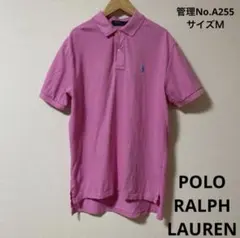 メンズ　ポロシャツ ピンク 半袖　POLO RALPH LAUREN サイズＭ
