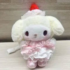 新品　サンリオ いちごホイップケーキ マスコットバッグチャーム マイメロディ