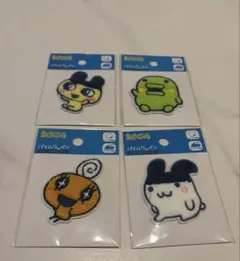 国内正規品　正規品　たまごっち　パイルワッペン　４種セット　ワッペンシール