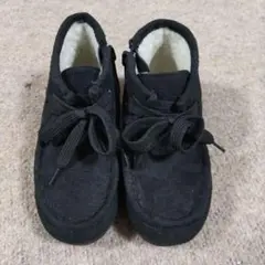 中ボアスウェードブーツ サイドファスナー付き