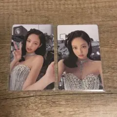 blackpink born pink kms 特典トレカ　ジェニ　2枚セット