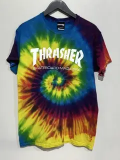 ☆THRASHER☆ タイダイ Tシャツ マルチカラー M