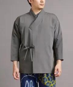 【カヤ】そぞろ日和メンズトップス グレーのサムネイル
