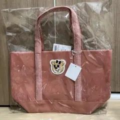 フェイラー オールドテディ ワッペントートバッグ ピンク 小 FEILERのサムネイル
