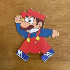 【希少・当時物】スーパーマリオ 付録 紙製 ギミック玩具 昭和レトロ