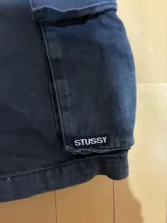 OLD STUSSY ステューシー カーゴショートパンツ ネイビーのサムネイル