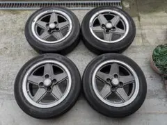 【絶版】 DRAG 902 15インチ 6.5J +22 4穴　ホイール 旧車のサムネイル
