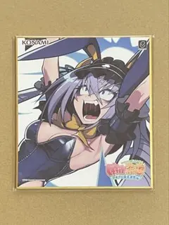 麻雀ファイトガール 2周年記念くじ 色紙 アンコク・ミツバ バニーのサムネイル