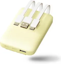 【新品】inklinkハニーミルク10000mAh 大容量ミニケーブル付急速充電