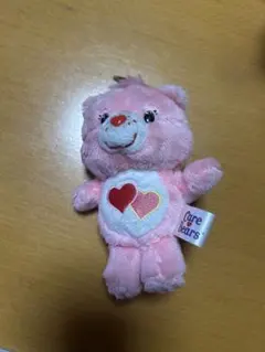 ケアベア ぬいぐるみ キーホルダー ピンク