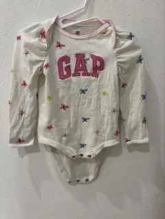 baby GAP 蝶々柄ロンパース