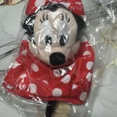 ミニーマウスぬいぐるみ巾着ポーチ