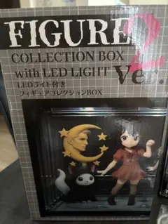フィギュアコレクションBOX （黒） LEDライト付き 2段式のサムネイル