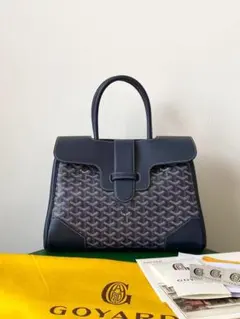 GOYARD ハンドバッグ ネイビー