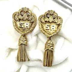 SONIA RYKIEL ソニアリキエル　タッセル　イヤリング　ゴールドのサムネイル