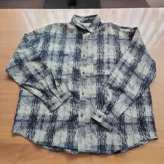 WEGO チェック柄 　メンズ　長袖シャツ M