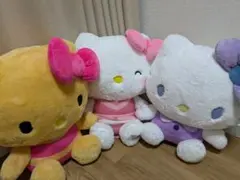 サンリオ 超超BIGハローキティ ぬいぐるみ まとめ売り 7点セットタグ付き サンリオ 超超BIGハローキティ ぬいぐるみ まとめ売り 7点セットタグ
