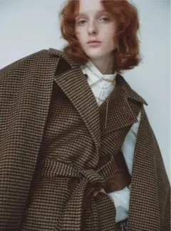 【美品】LILY BROWN（リリー ブラウン2WAYケープコート