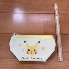 ポケットモンスター ピカチュウポーチ、マチ付き