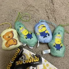 ミニオン ぬいぐるみストラップ 4個セット