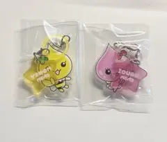 しずくちゃん　アクリルめじるしチャーム　めじるしアクセサリー 2個セット