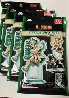 Dr.STONE ダイソー ビッグアクリルスタンド 4個セット