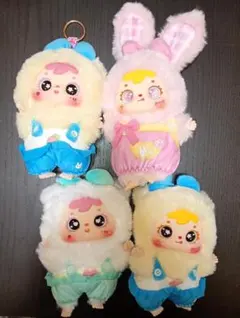 三小毛 TYKE3 ぬいぐるみ 4体セット
