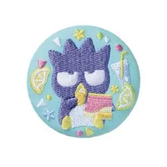 サンリオキャラクターズ 刺繍缶バッジビスケット2 バッドばつ丸