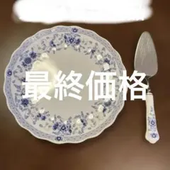 NARUMI ケーキ皿 ケーキサーバー セット 花柄のサムネイル