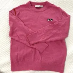 【美品】UNIQLO ANYA HINDMARCH ピンク セーター 110cm