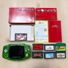ゲームボーイアドバンス本体(バックライト仕様)ソフトセット