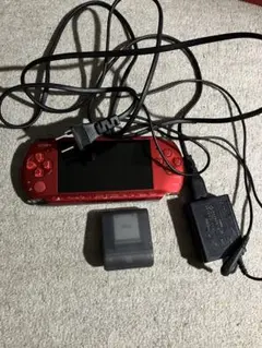 PSP3000本体 レッド GPS(psp-290)付き