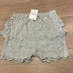新品！プティマイン　バックフリル1分丈パンツ　110(^^)
