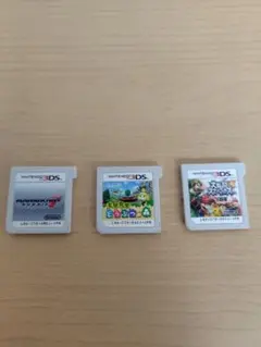 33DS マリオカート7 とびだせどうぶつの森 大乱闘スマッシュブラザーズ