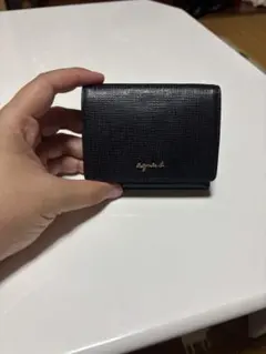 アニエスベー⭐️折り財布⭐️三つ折り財布⭐️レザー⭐️サフィアーノ