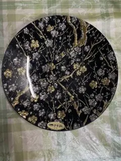 アンティークガラス　ギアマン　ウランガラス　共箱有り　12客　小皿　旧家所蔵品 アンティークガラス ギアマン ウランガラス 共箱有り 12客 小皿