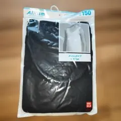 UNIQLO エアリズム メッシュタンクトップ 150 ブラック