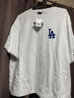 値下げ！LAロゴ ホワイト Tシャツ Lサイズ