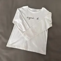 agnes b. アニエスベー ENFANT 長袖Tシャツ 10ans ホワイト